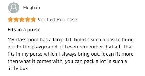 A Customer's Honest Review on the Johnson & Johnson First Aid Kit containing 12 essentials supplies.