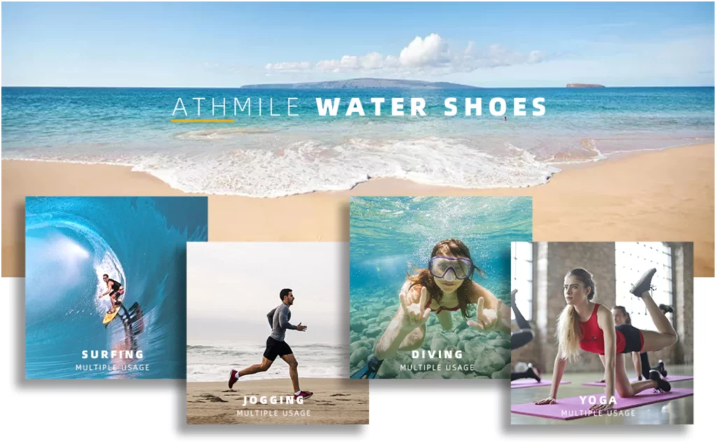 ATHMILE Water Shoes post banner 2 - The Googled